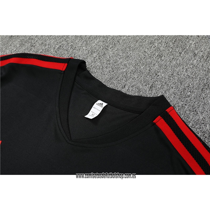 Chandal del Bayern Munich 22-23 Manga Corta Negro - Pantalon Corto